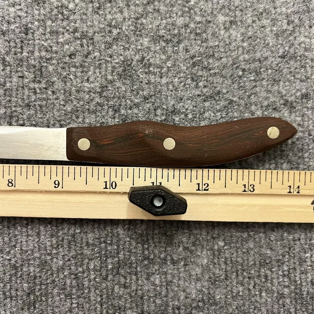 Cutco 23 Slicing Knife Wood Handle USA Made 14